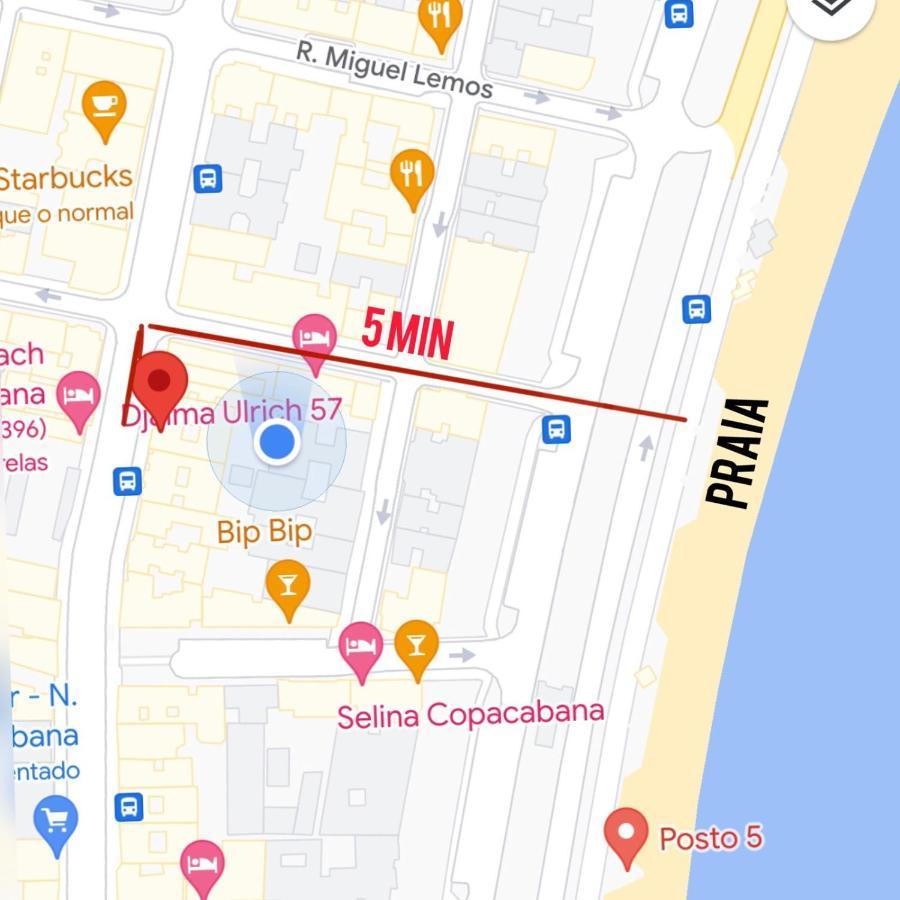 里约热内卢Lindo Apartamento Mobiliado, Uma Quadra Da Praia!公寓 外观 照片
